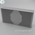 Perfil de extrusión de disipador térmico de aluminio anodizado